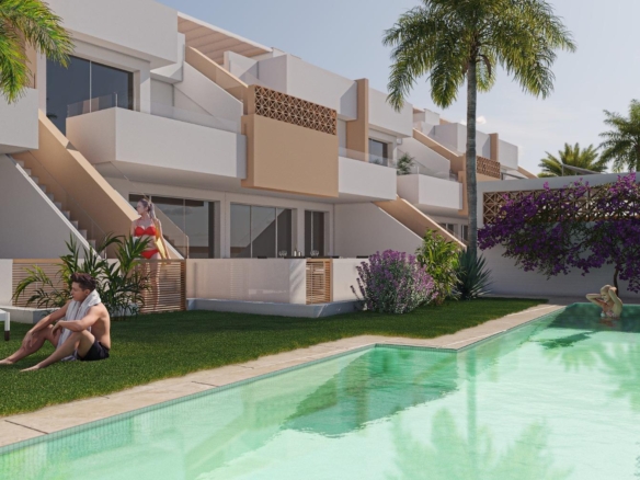 New Build Bungalows in Pilar de la Horadada Near the Beach and Town Centre – YC412270