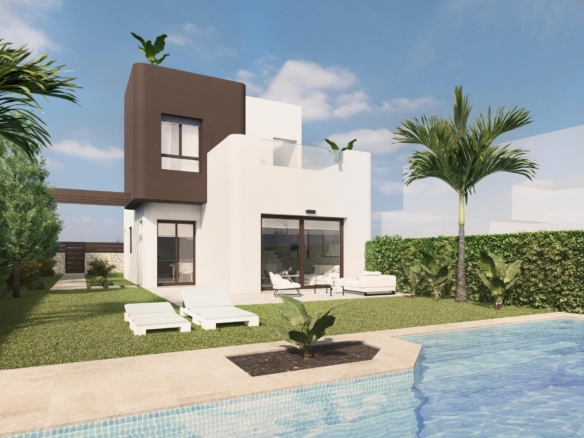 New Construction Villas on the Frontline of Lo Romero Golf – YC412737