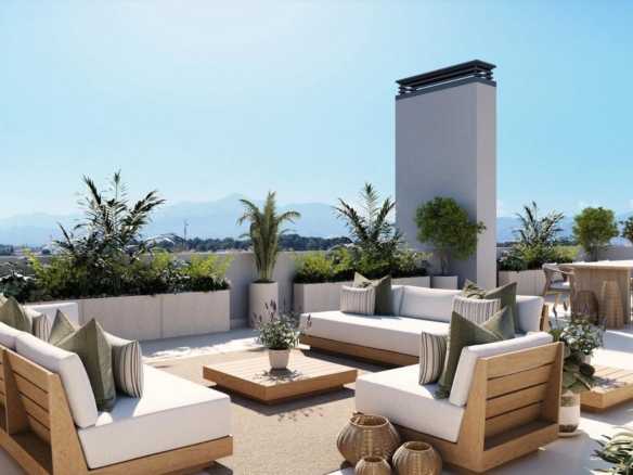 Newly built residential development in Alicante, with open views of the city. – YC412781