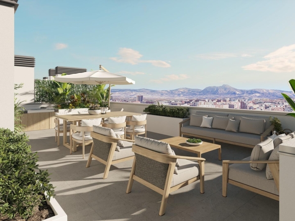 New Construction Residential Development in San Agustín, Alicante, with Stunning City Views – YC412785