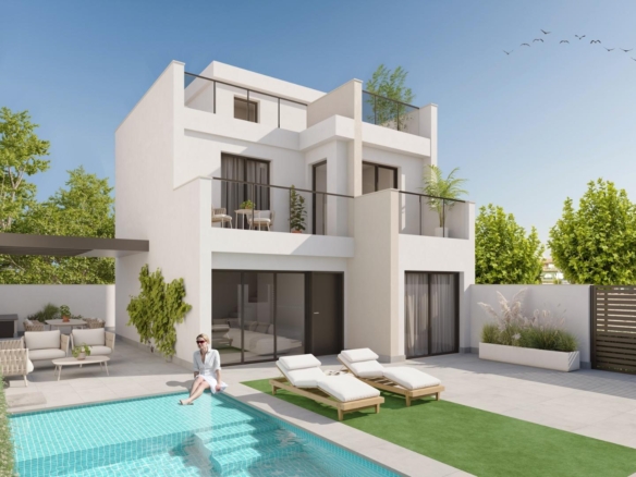 NEW BUILD VILLAS IN LOS ALCAZARES – YC413221