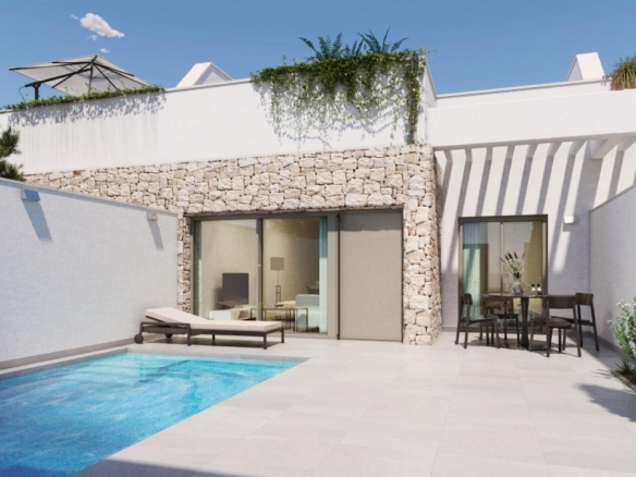 NEW BUILD TOWNHOUSES IN PILAR DE LA HORADADA – YC413569
