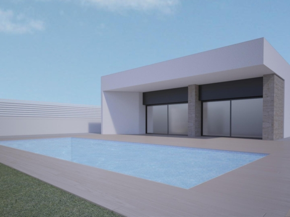 NEW BUILD MODERN VILLA IN ASPE – YC413993