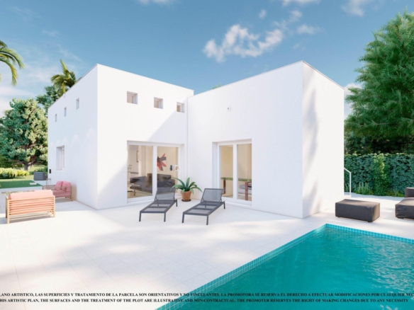NEW BUILD VILLAS IN LOS ALCAZARES – YC414105
