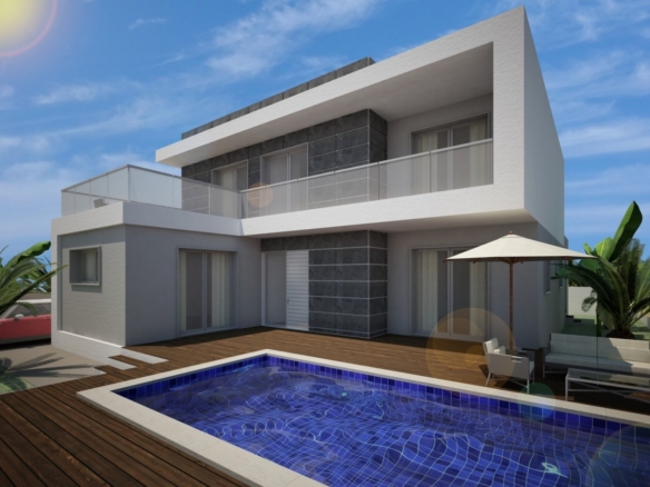 NEW BUILD MODERN VILLAS IN BENIJOFAR – YC414236