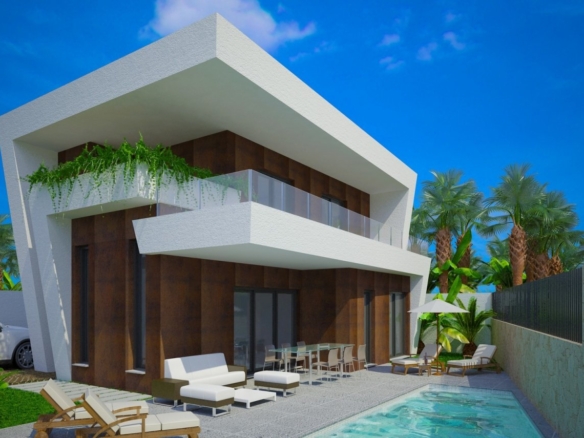 NEW BUILD MODERN VILLAS IN BENIJOFAR – YC414244