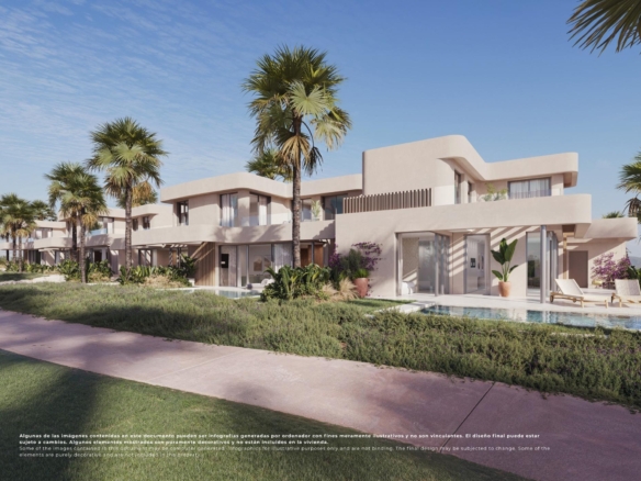Exclusive New Build Frontline Golf Villas in El Valle Golf Resort – YC430408