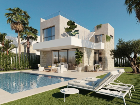 Modern New Build Villas with Sea Views in Finestrat, Alicante