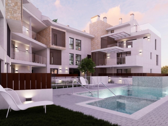 New Build Apartments in Cala Blanca, Javea Just 100 Metres from the Sea – YC448244