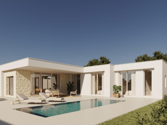 New Build Contemporary Villas in Polop Hills with Private Pool – YC448251