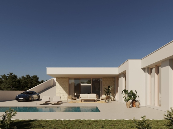 New Build Contemporary Villas in Polop Hills with Private Pool – YC448258