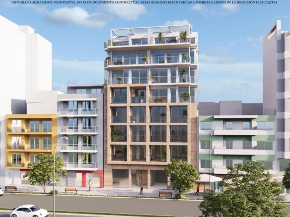NEW BUILD APARTMENTS IN THE CENTRE OF VILLAJOYOSA – YC450217