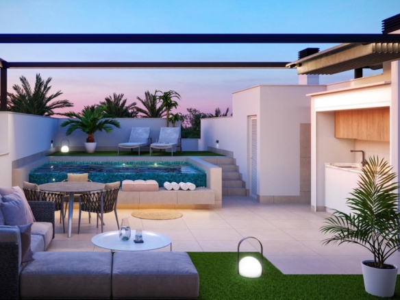 Boutique Development of New Build Homes with Private Pools in Pilar de la Horadada – YC458104