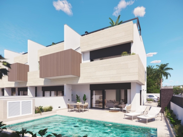 Boutique Development of New Build Homes with Private Pools in Pilar de la Horadada – YC458111